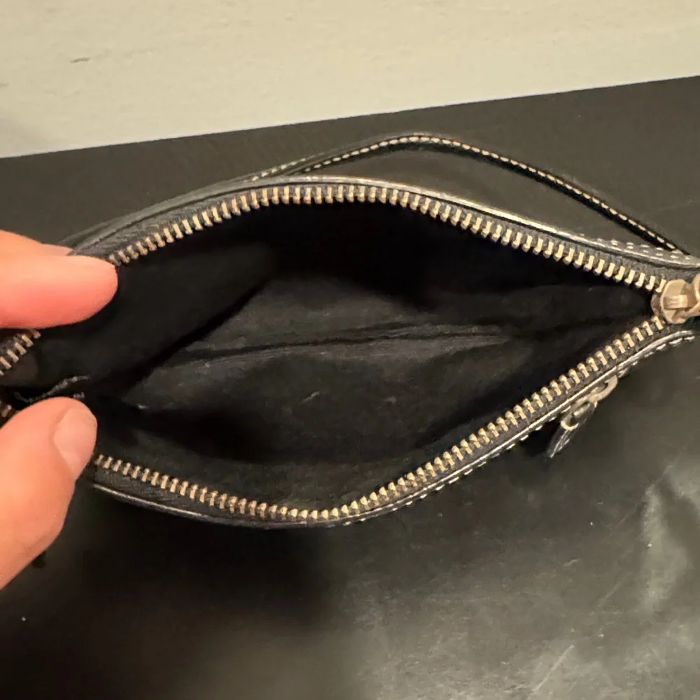 Coach Signature Black Wristlet - Picture 3 of 3